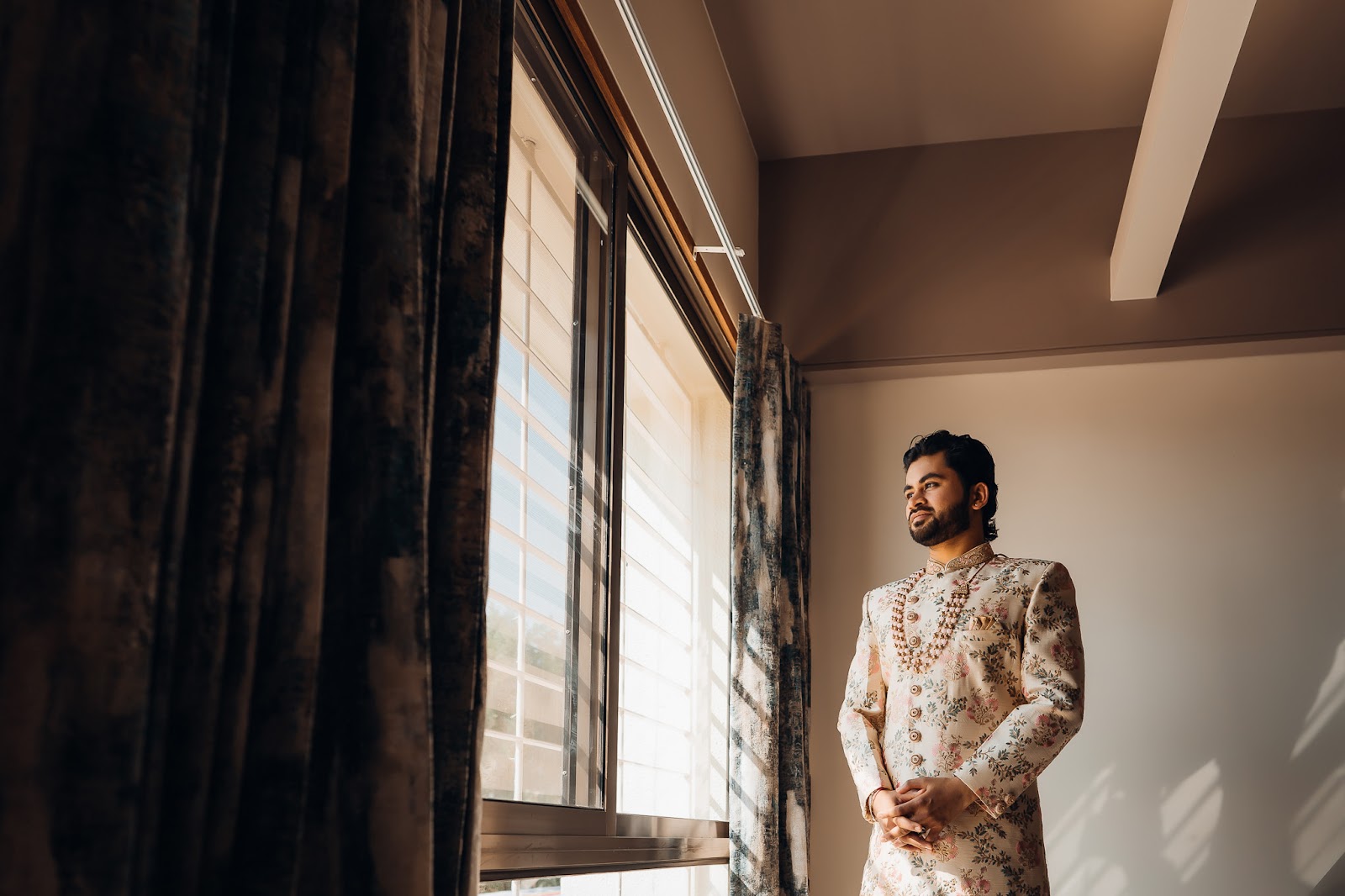 Jignesh Hinshu Wedding Couple Portrait