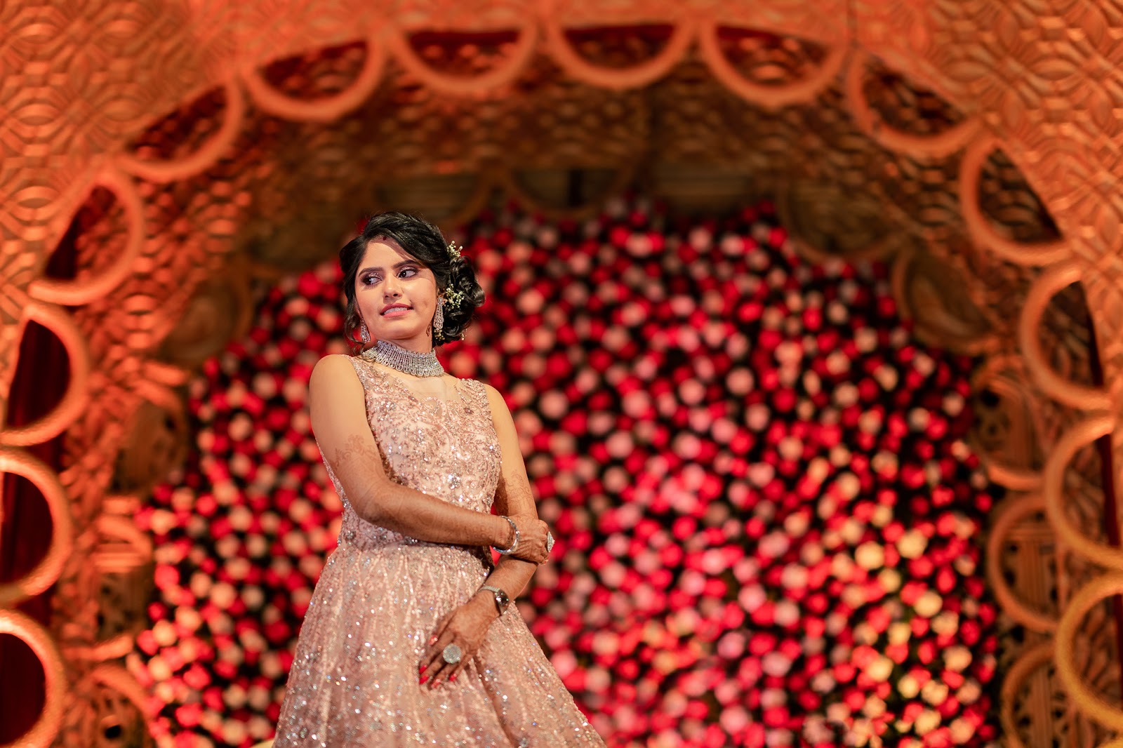 Jignesh Hinshu Bridal Portrait Wedding India