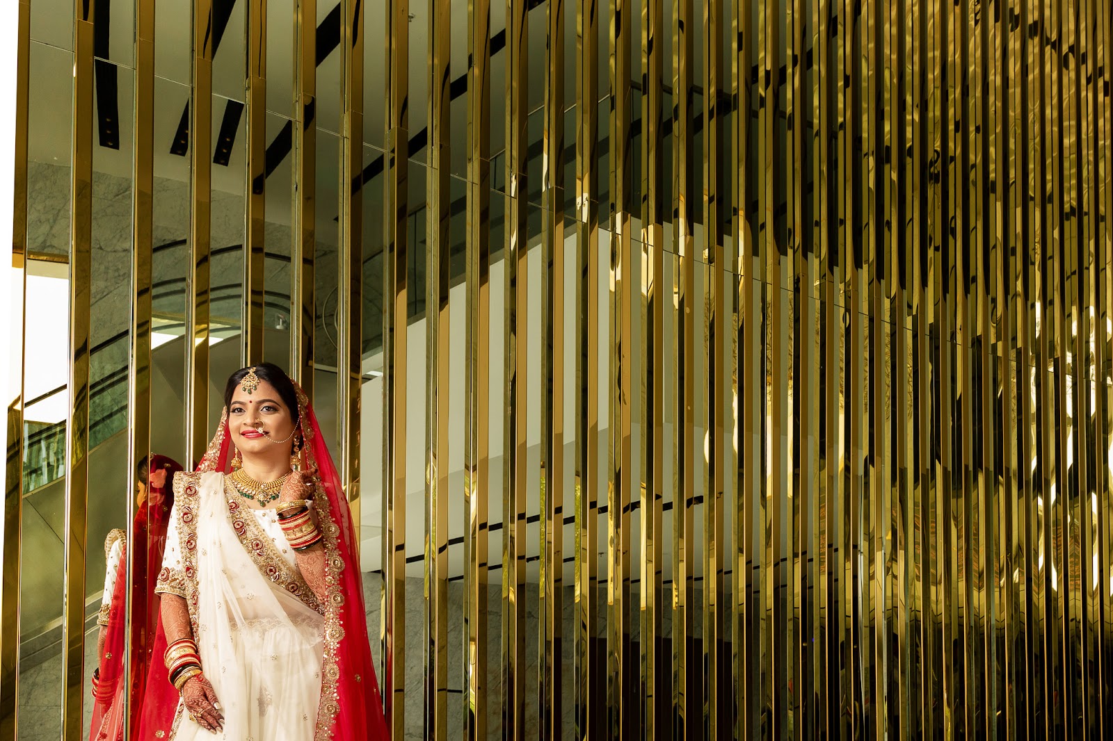 Nishant Disha Wedding Portrait Gujarat