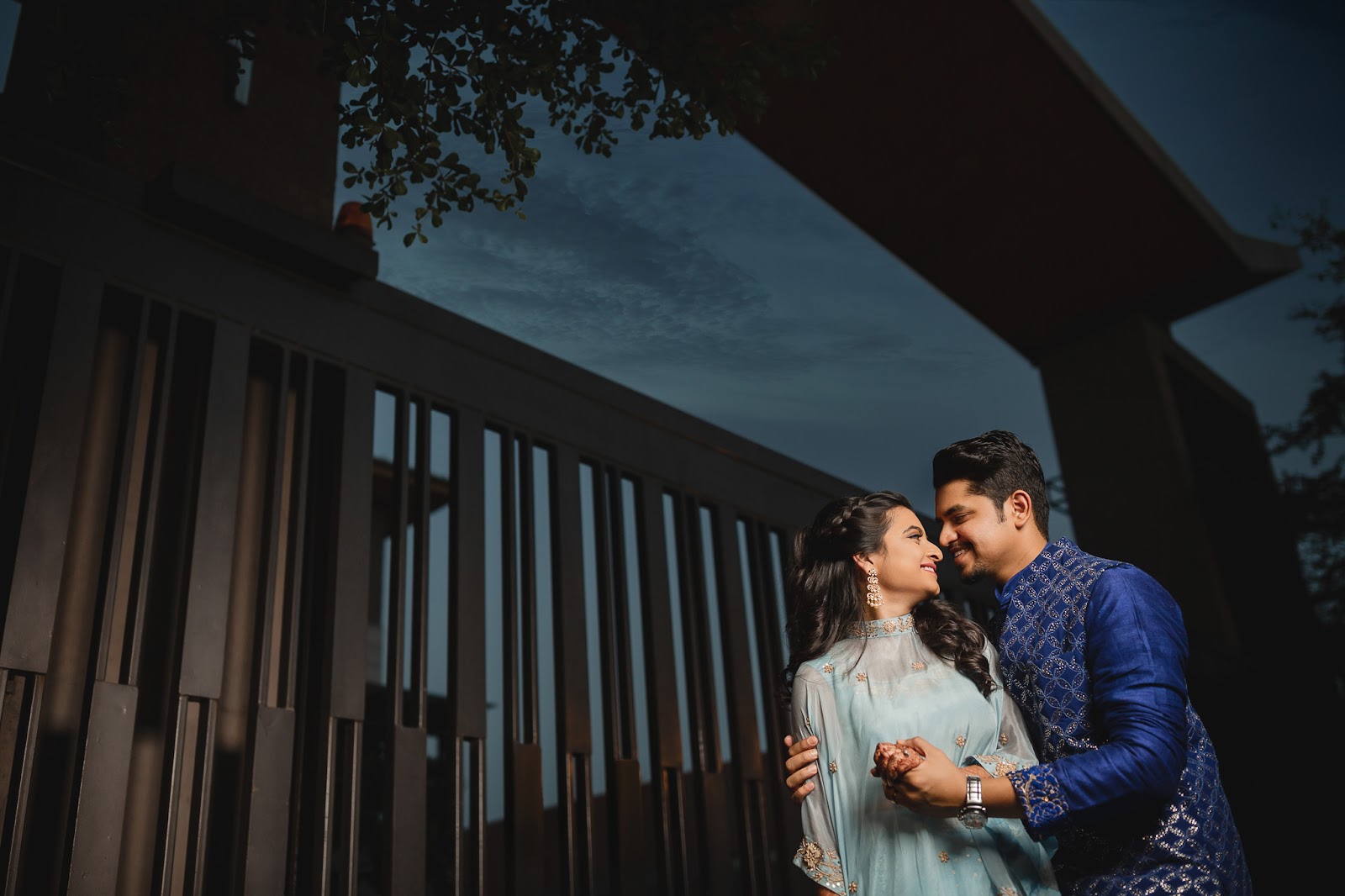 Nishant Disha Wedding Photography Golden Hour