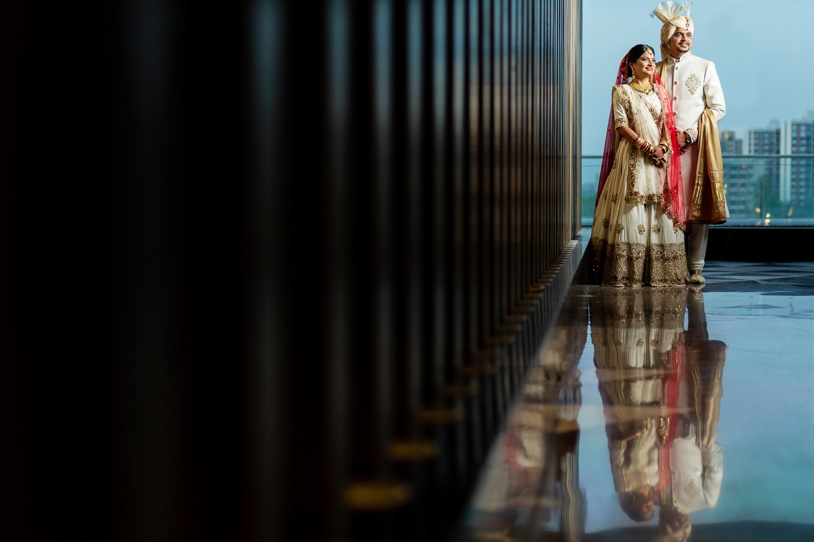 Nishant Disha Wedding Couple Gujarat