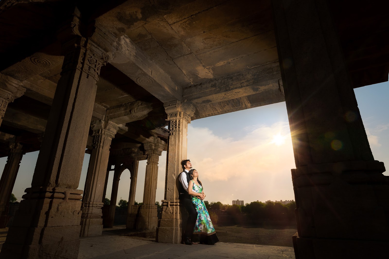Nishant Disha Pre-Wedding Couple Portrait Ahmedabad