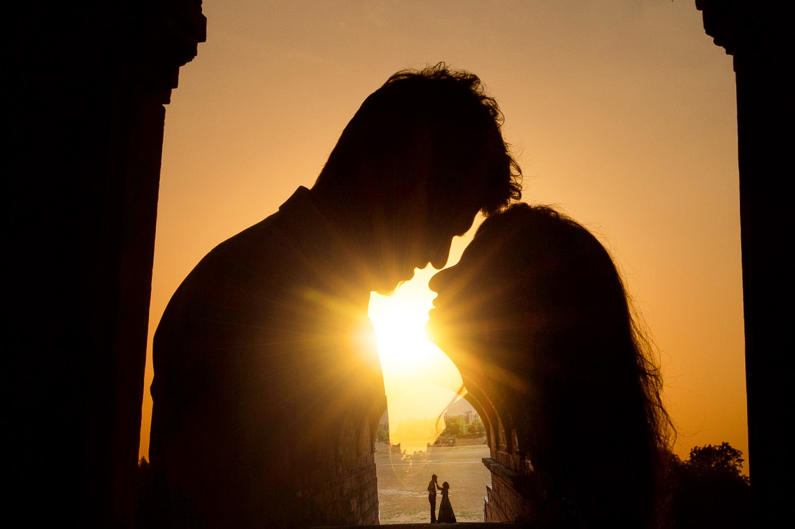 Nishant Disha Pre-Wedding Candid Golden Hour Gujarat