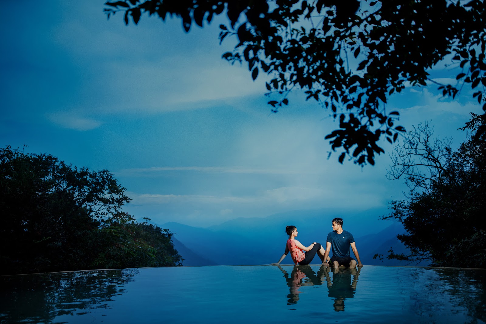 Ritesh Dhruva Romantic Pre-Wedding Portrait India